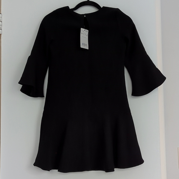 Mango Black Ruffle Dress - Picture 2 of 6